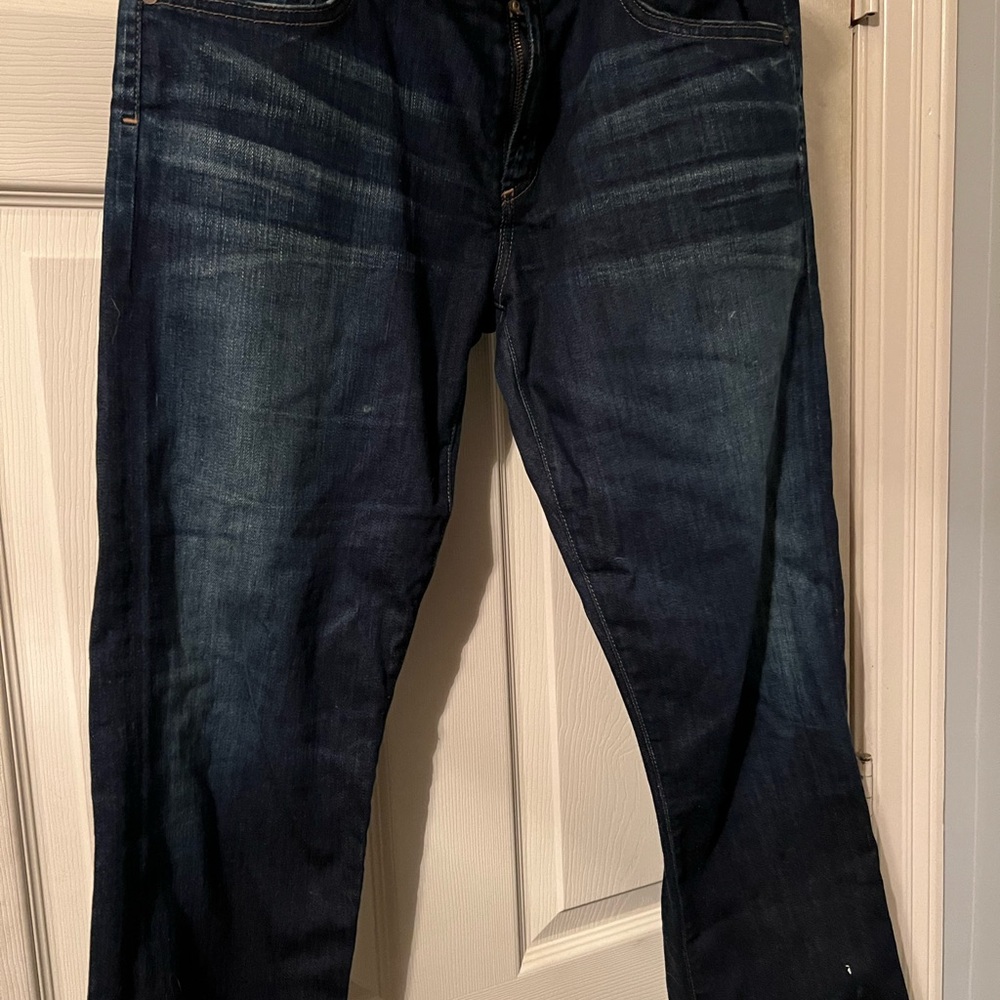 Citizens Of Humanity Indigo Blue Bootcut Jeans